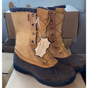 Timberland Mallard Boots Tan Brown Womens size 8.5